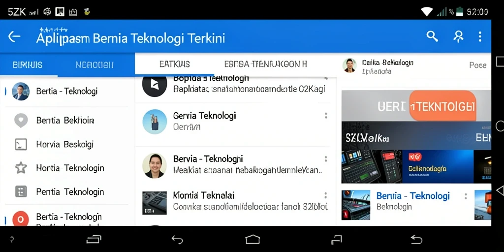 Tampilan antarmuka aplikasi 5ZK yang modern dan informatif.