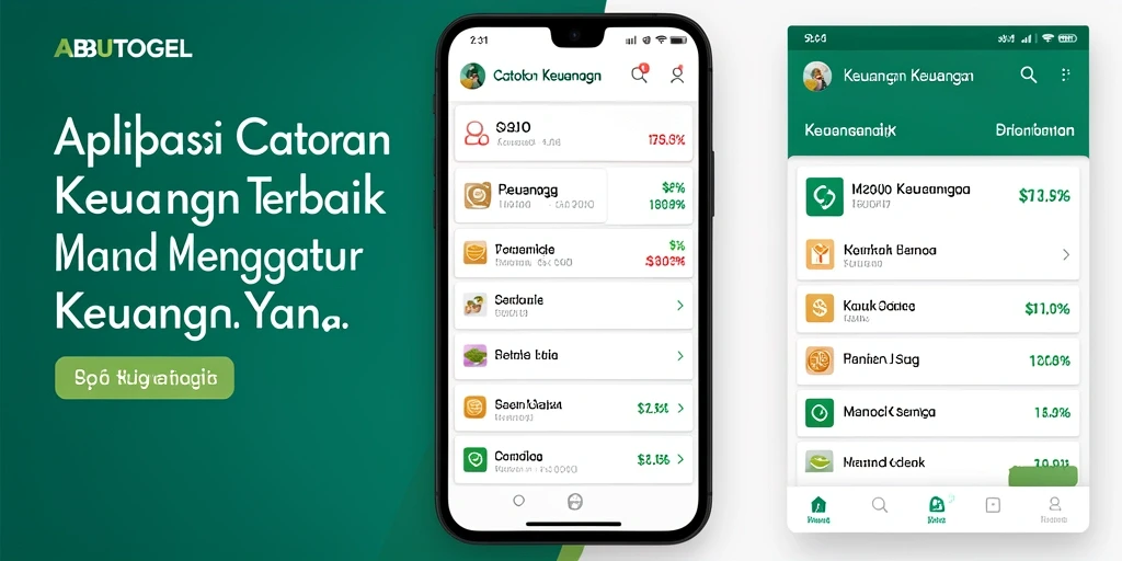 Tampilan antarmuka ABUTOGEL yang sederhana dan fungsional.