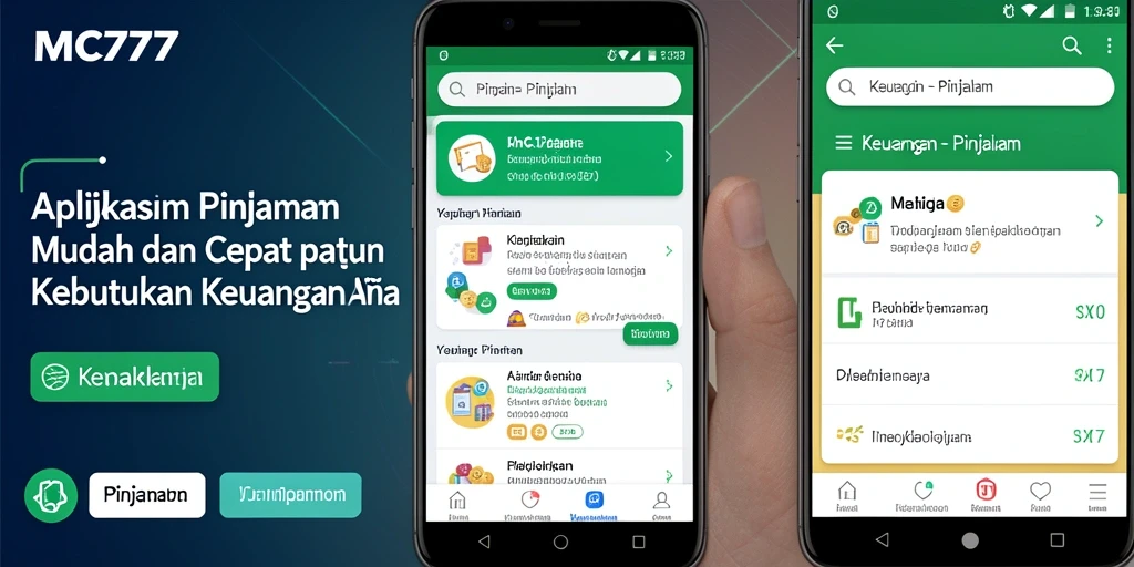 Tampilan antarmuka aplikasi MC777 yang ramah pengguna dan fungsional.