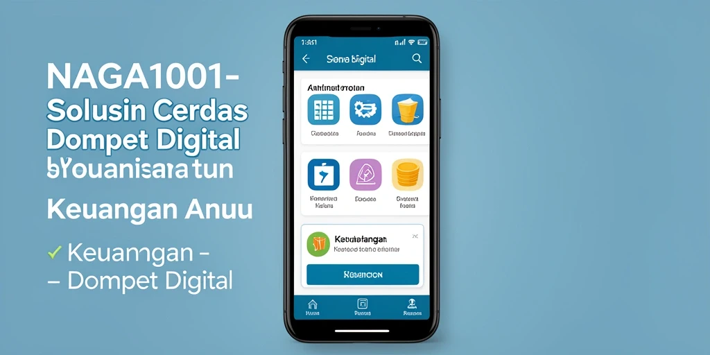 Antarmuka intuitif NAGA1001 yang memudahkan transaksi digital.