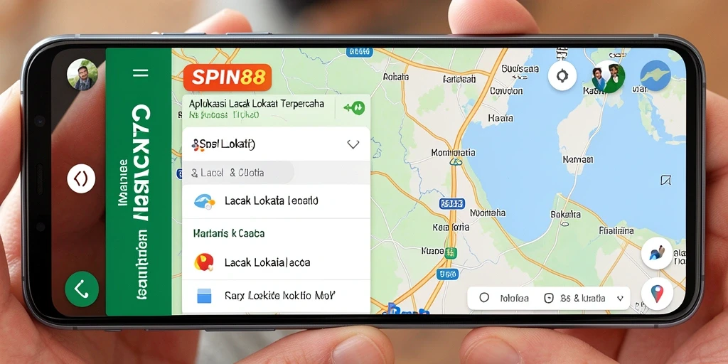 Antarmuka SPIN88 yang intuitif untuk pelacakan lokasi.